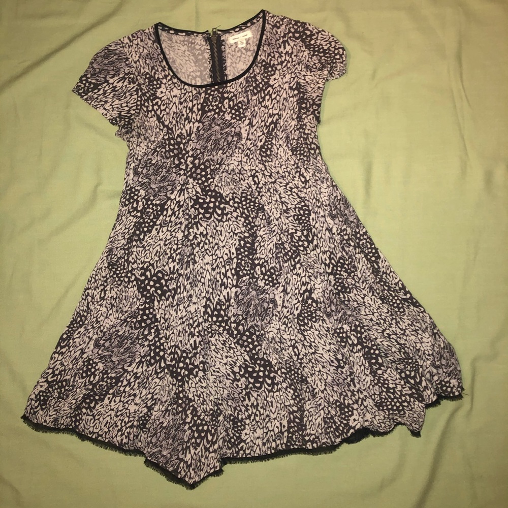 Trendy animal print dress